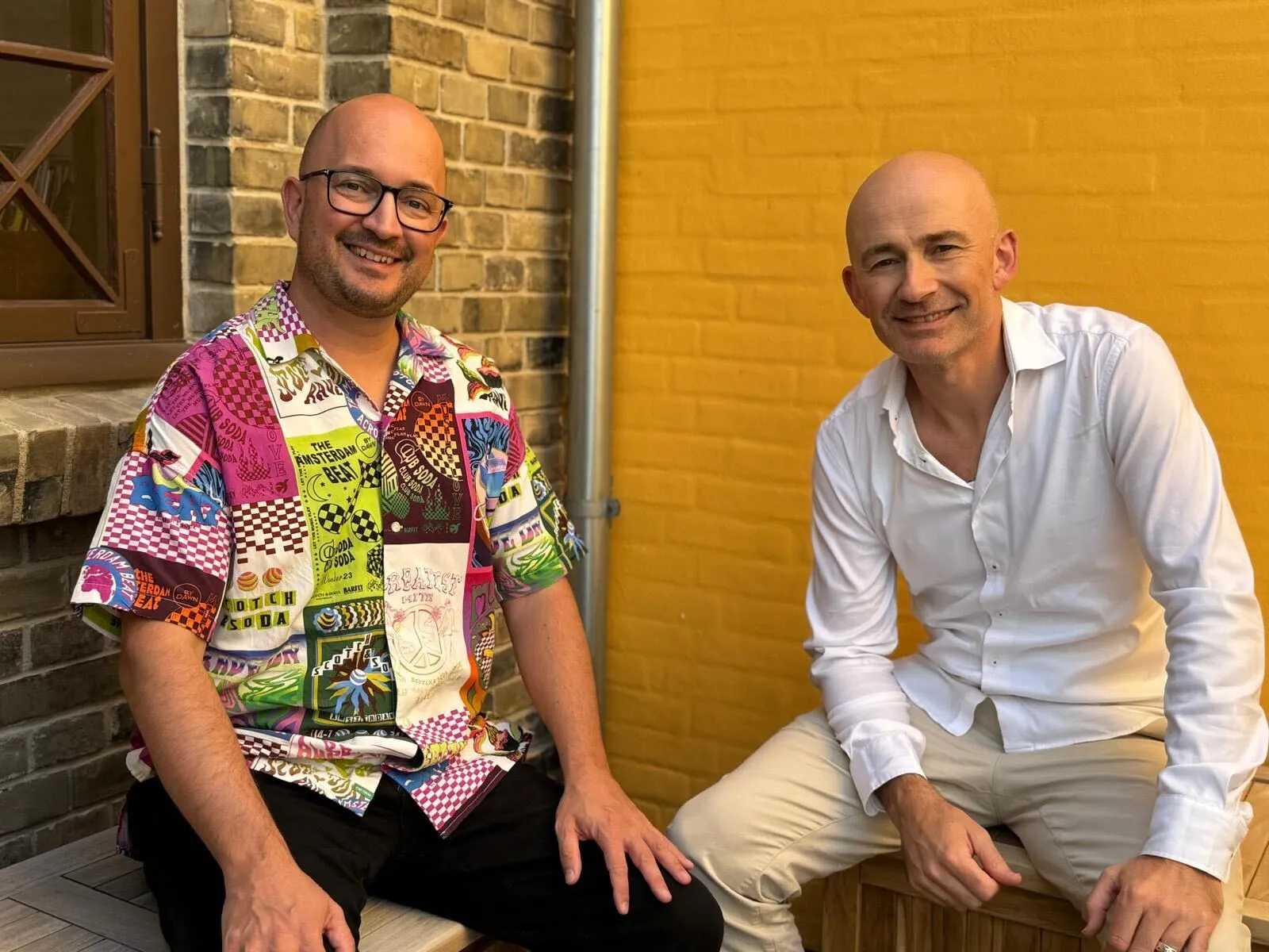 Figurement founders Jesper and Søren together representing collaboration